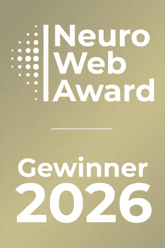 Wir sind NeuroWeb Award Gewinner 2026